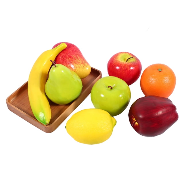 Fruta de plástico 8 unids/set Fruta de plástico cocina Artificial comida falsa exhibición decoración de fiesta en casa artesanía realista ANGGREK Otros