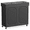 Black, variant on Double Kitchen Trash Can Cabinet, 2 × 13 Gallon Dog Proof Wood Garbage Can with Flip Out Lid, Farmhouse Hidden Trash Recycling Bin with Wheels for Indoor, 29.5" L × 12.6" W × 27.5" H