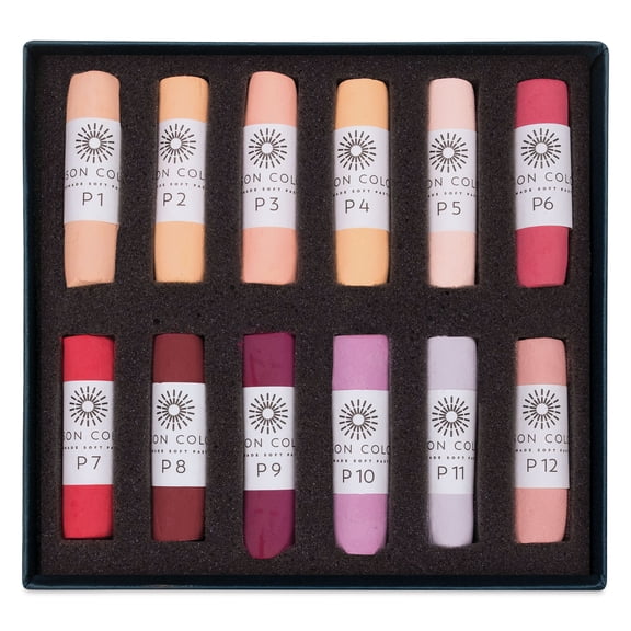 Unison Handmade Pastels - Portrait Colors, Set of 12