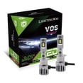 thumbnail image 1 of H1 LED Headlight Bulbs – 5X Brighter Plug & Play CANBUS Conversion Kit (Pair), 1 of 5