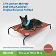 thumbnail image 4 of Coolaroo Replacement Cover, The Original Elevated Pet Bed by Coolaroo, Medium, Terracotta, 4 of 5
