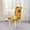 Yellow, variant on HongHeng Chair Covers for Dining Room 1Pc, Stretch Polyester Green Parsons Chair Slipcover, Washable Anti-dust Chair Seat Covers for Kitchen, Wedding, Party