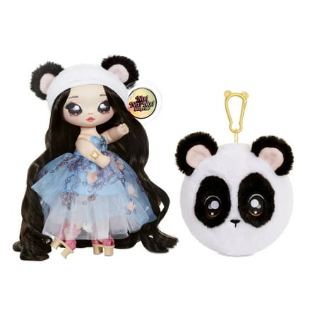 Na Na Na Surprise 2-in-1 Fashion Doll & Plush Pom with Confetti Balloon Unboxing