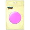 thumbnail image 1 of Solid Color Pink Pinback Button Pin Badge, 1 of 2