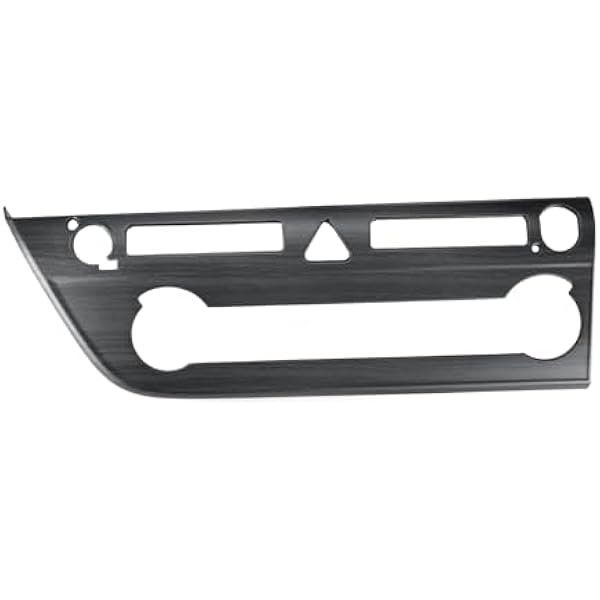 wonima02 Climate Control Panel Trim Frame Cover Compatible with Hyundai Sonata 2024-2025 Accessories (Wood Grain)