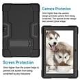 thumbnail image 3 of FIEWESEY for Vankyo MatrixPad Z4/Z4 Pro 10 Inch Tablet Case,Heavy-Duty Drop-Proof and Shock-Resistant Hybrid case(Built-in Stand), for Vankyo MatrixPad Z4/Z4 Pro/Llltrade 10 inch Tablet(Black+Black), 3 of 7