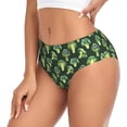 thumbnail image 2 of Fotbe Broccoli 3 Calzones Estampados para Mujer – Ropa Interior de Algodón, Cómoda, Suave y Elástica-XX-Large, 2 of 6