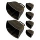 thumbnail image 1 of Vintage Cowbells for Decoration 6Pcs Metal Bells with Smooth Edges Dark Brown, 1 of 4