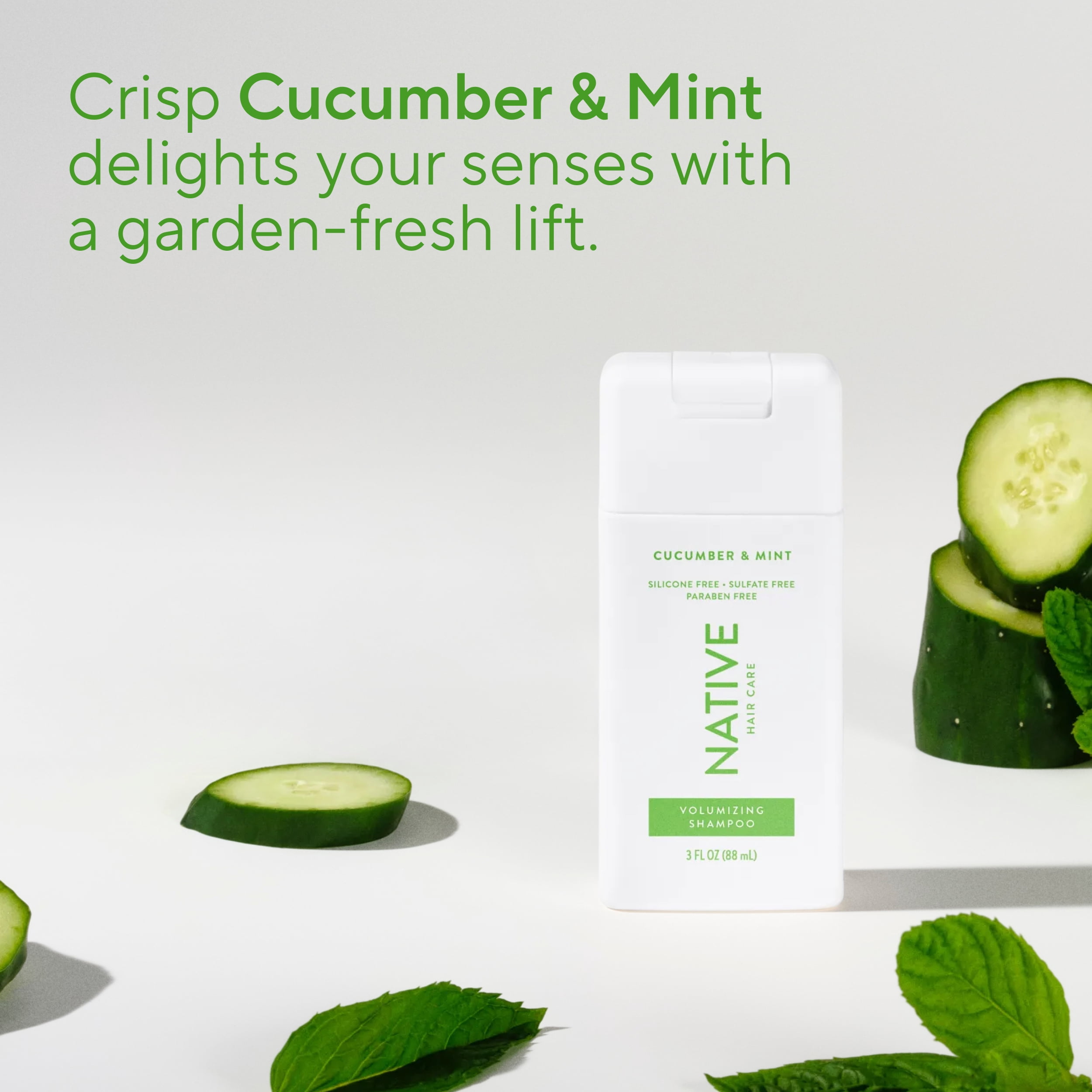 Native Cucumber & Mint Shampoo 3 fl oz