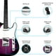 thumbnail image 4 of Paquete Guitarra Eléctrica Jethro Steelpro 030sk Diestro Maple, 4 of 8