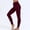 Wine, variant on TMOYZQ High Waisted Leggings for Women Slim Fit Cargo Yoga Pants Buttery Soft Stretch Workout Butt Lifting Leggings with Pockets on Clearance