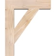 thumbnail image 3 of Ekena Millwork 3 1/2"W x 18"D x 22"H Traditional Block Smooth Bracket, Douglas Fir, 3 of 25