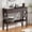Espresso, variant on Console Table with Drawers, Narrow Wood Accent Sofa Table Entryway Table with Storage Shelf for Entryway, Front Hall, Hallway, Living Room