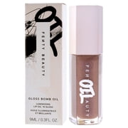 Gloss Bomb Luminizing Lip Oil N Gloss - 03 Rose Amber by Fenty Beauty for Women - 0.3 oz Lip Gloss