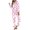 D, variant on Comfy Pajamas Sets Womens Christmas Santa Floral Printed Long Sleeve Lapel Button Down Tops and Pants Festive Loungewear for Cozy Holiday Sleepwear Set,C,XL