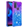 thumbnail image 2 of Funda para Motorola Moto G Pure Transparente con Brillos Carcasa Protectora Antigolpes con Glitter Brillante, 2 of 5