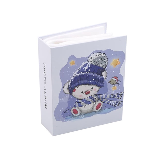Toystoory Álbum de fotos de papel para niños, portátil, Rectangular, de dibujos animados, 6 pulgadas, 100 páginas, alta transparencia, soporte para Artesanía Tipo 2 Toystoory HA074007-02