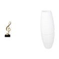 thumbnail image 1 of Lámpara de mesa de resina con forma de nota musical, escultura creativa, ideal como centro de mesa, dormitorio, chimenea o regalo para hotel., 1 of 8