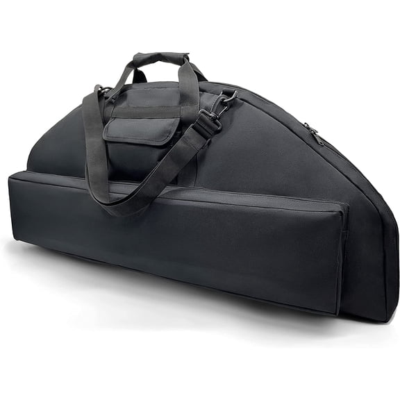 Padded Soft Compound Bow Case, Lightweight Carry Bag with Arrow Pocket & Secure Zipper