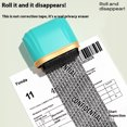 thumbnail image 4 of Guardoinrt Rouleau de Scellage de Sécurité de Confidentialité Conçu pour une Identité Complète Rouleau de Vol d'Identité Tampon Blanc, 4 of 6