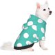 thumbnail image 2 of Balery Teal Turquoise And White Polka Dot Sudadera con Capucha para Perros Pequeños – Ropa para Mascotas, Disfraz para Perros y Gatos, Ideal para Fiestas y Cosplay-X-Large, 2 of 7