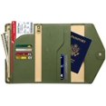 thumbnail image 2 of LAICAIW Mulit-Purpose RFID Blocking Travel Passport Wallet (Ver.4) Tri-fold Document Organizer Holder, 2 of 6