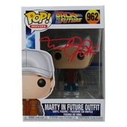 Michael J. Fox Signed Back To The Future Funko Pop #962 PSA