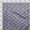 thumbnail image 3 of oneOone Silk Tabby Medium Blue Fabric Asian Chinese Sewing Craft Projects Fabric Prints By Yard 42 Inch Wide, 3 of 4