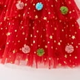 thumbnail image 5 of NIEWTR Christmas Tulle Dress for Girls Sleeveless Toddler Xmas Tutu Dress Christmas Tree Princess Dresses Merry Christmas Baby Clothes Party Dresses Girl(Red,6-7 Years), 5 of 6