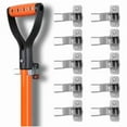 thumbnail image 3 of 10pcs Spring Grip Mop and Broom Holder for Shovel Rake Broom Mop Holder with Screws Handle Hanging Tools, 3 of 6