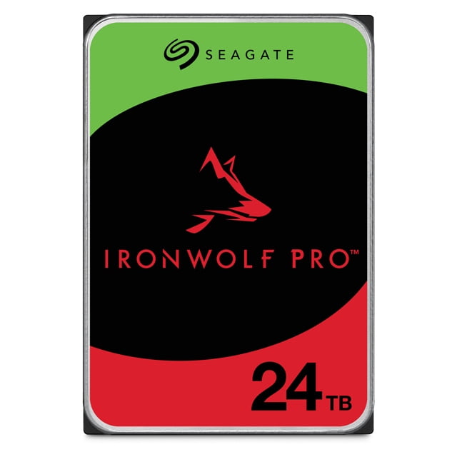 Disco Duro para NAS Seagate IronWolf Pro 3.5" de 1 a Bahías Ilimitadas, 24TB, SATA III, 6Gbit/s, 7200RPM, 512MB Caché ST24000NT002