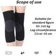 thumbnail image 5 of Lot de 2 Paires de genouillères chauffantes et Respirantes et Extensibles en Maille Cachemire pour soulager Les douleurs articulaires et l'arthrite pour la Gym, la Course à Pied, Le Cyclisme, 5 of 5