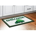thumbnail image 3 of ThisWear Lucky Shamrocks Vintage Truck Welcome Mats St Patricks Day Gifts 2 Pack Doormats Simulated Shiplap, 3 of 3