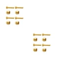thumbnail image 1 of Wweixi 1/2/3/5 8 Pcs Raccords de Ligne de Frein Robustes Outils de Réparation Professionnels Durables Fournitures de Cyclisme pour Entretien de Cyclisme BH59 2 Pcs, 1 of 6