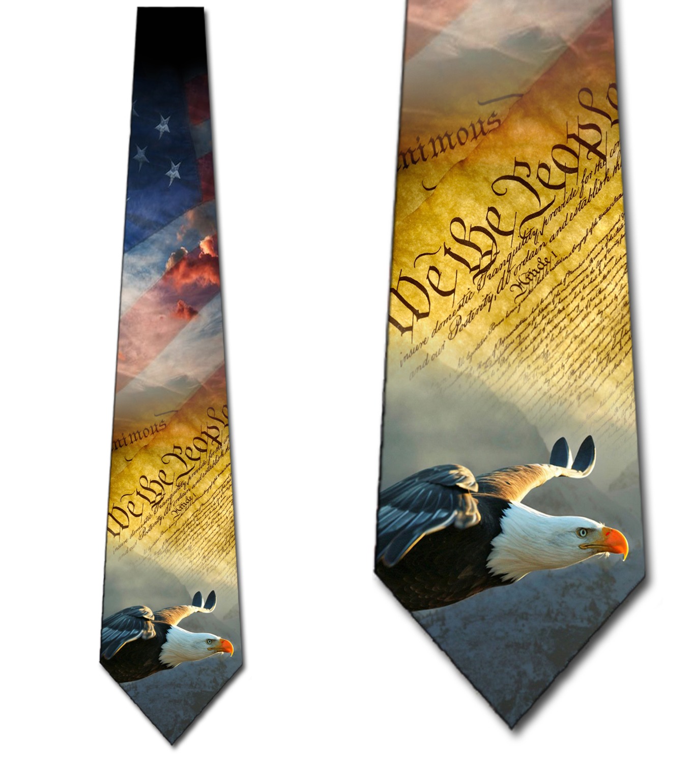 patriotic neck ties