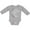 AC-Heather Grey, variant on Inktastic I Love You to the Moon & Back. Boys or Girls Long Sleeve Baby Bodysuit
