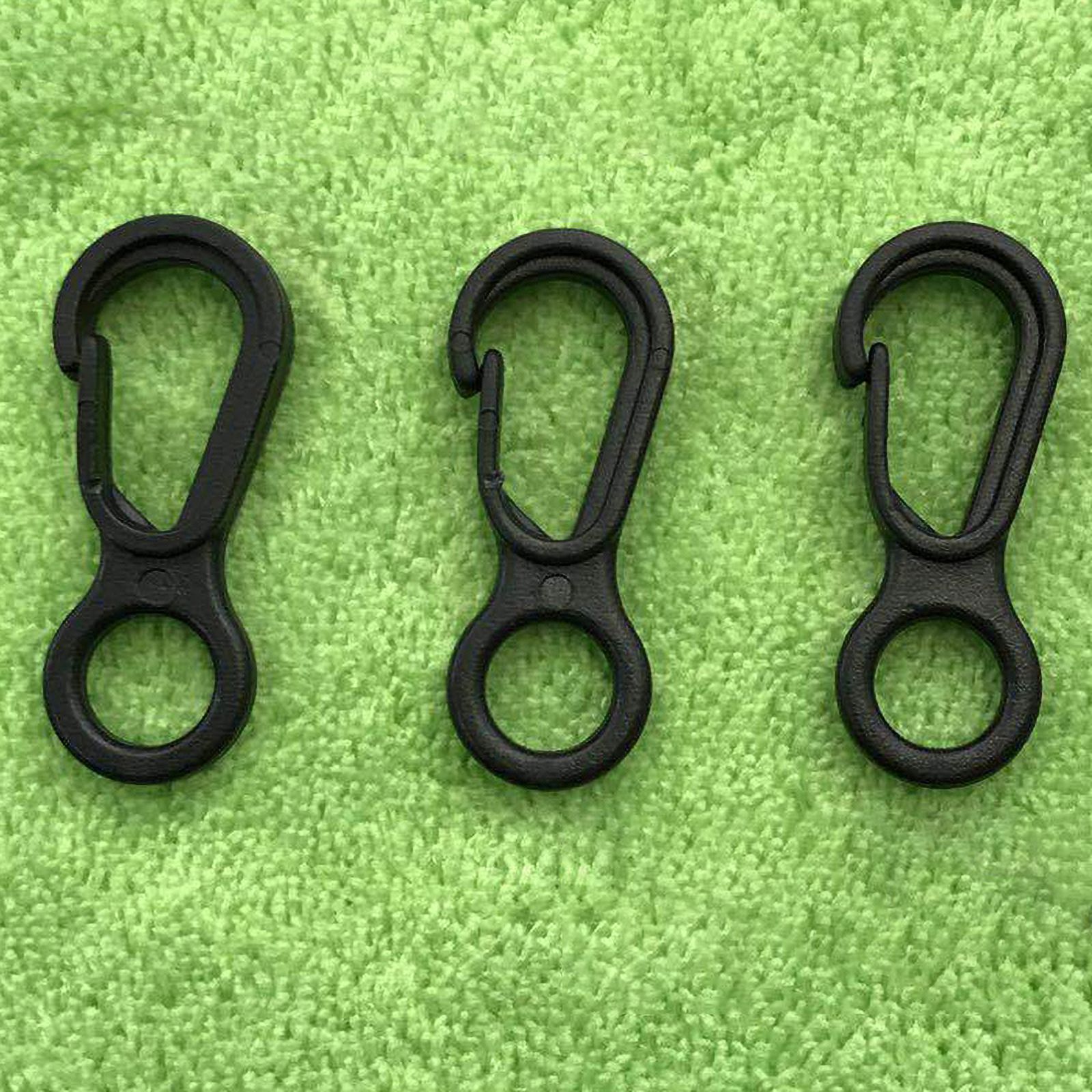 Plastic Hanging Buckle Multifunctional Hooks Lanyard Snap Clip Hook For  Lanyards Key Chain Zipper Pull New