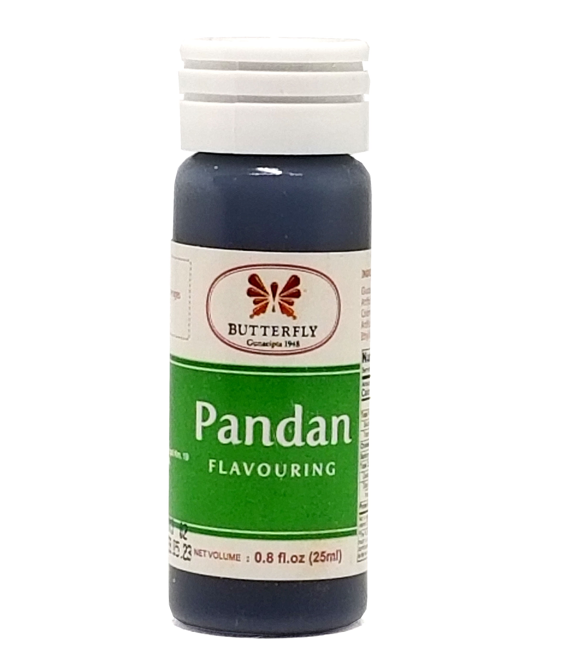 Pandan Flavoring Extract by Butterfly 0.8 Oz. (25 ml)