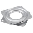 thumbnail image 2 of Lazy Ball Bearing Metal Swivel Plate - 95 x 95 x 9 mm, 2 of 5