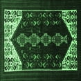 thumbnail image 1 of Ahgly Company Indoor Square Persian Emerald Green Traditional Area Rugs, 5' Square, 1 of 4