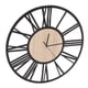 thumbnail image 5 of Reloj de pared decorativo grande, reloj de pared, reloj de pared único de madera, reloj de pared grande, diseño fácil de usar, 5 of 14