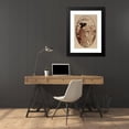 thumbnail image 4 of Helen Hyde 17x24 Black Modern Framed Museum Art Print Titled - The Secret (1909), 4 of 5