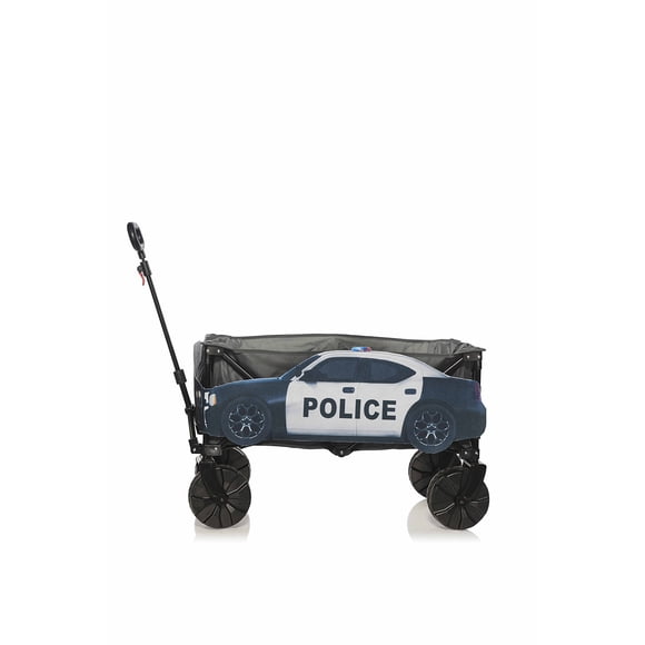 Accesorio para disfraz de coche de policía rojo Wagon Cover Seeing