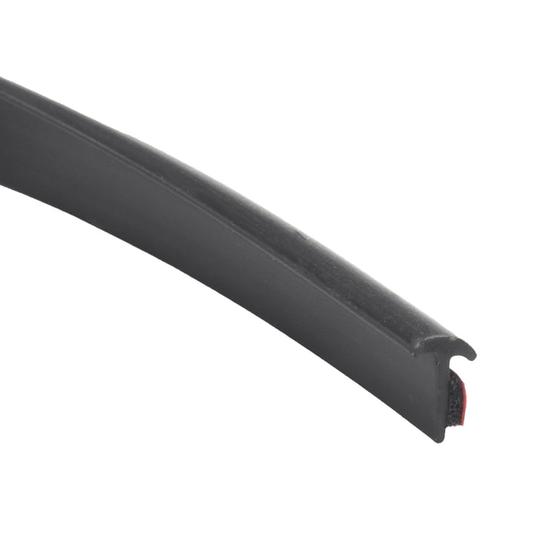 AUXITO 10M L-Shape Rubber Car Door Seal Strip - Universal Weatherstrip For Hood, Trunk, Moulding Trim - EPDM Black