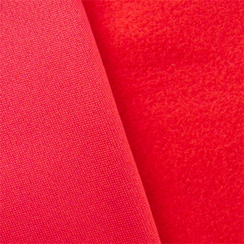 Candy Red Sweatshirt Fleece, Fabric By the Yard
