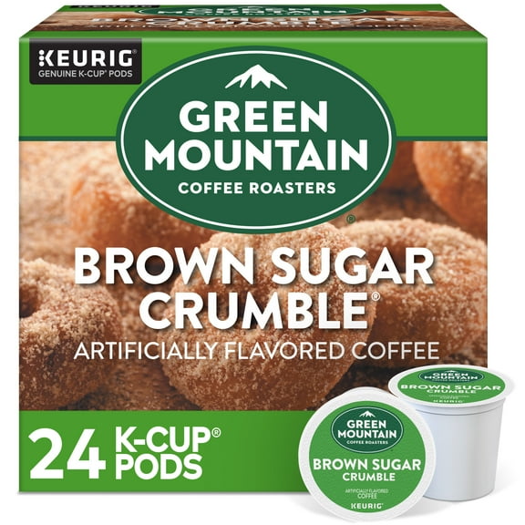 Green Mountain Coffee Roasters, Brown Sugar Crumble Light Roast K-Cup Coffee Pods, 24 Count