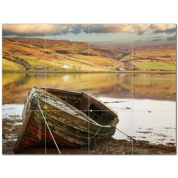Ship Photo Ceramic Tile Mural Kitchen Backsplash Bathroom Shower 405850-S43