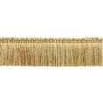 thumbnail image 1 of Shell, Camel Beige, Oak Brown Duke Collection Brush Fringe 1 3/4 inch Long Style# 0175DKB Color: Barley - N04 (Sold by The Yard), 1 of 1