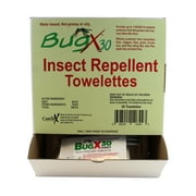 Coretex 12644 Bug X 30 Bulk Pack Insect Repellent Towelettes, Box of 50