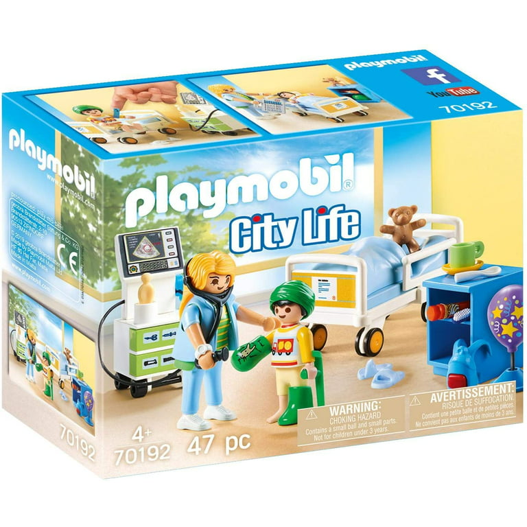 NEW Playmobil City Life 6661 Hospital Bed Doctor Child
